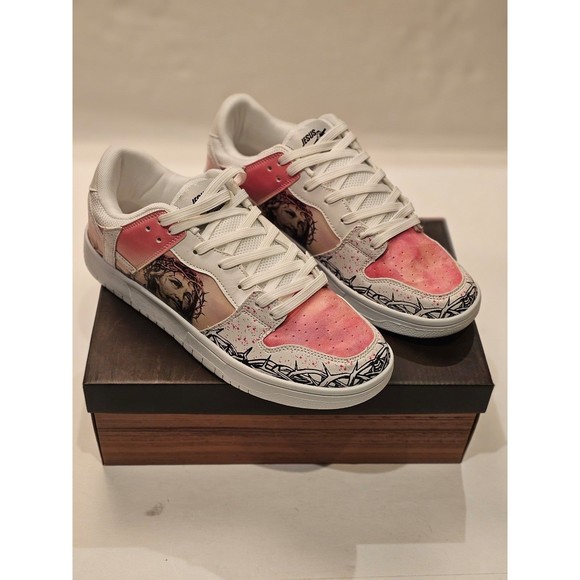 Kito Wares “Passion Of Christ, Resurrection Day” SB Dunk Low Style Size 10 New - Picture 1 of 11